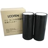 ＬＯＯＦＥＮ　温風乾燥式　エコ　生ごみ処理機　交換用脱臭フィルター（２個入り） 生ゴミ処理機