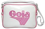 Gola Redford White & Fuchsia Glitter Pvc Messenger Bag