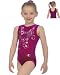 New Girls Sparkly Gymnastic Leotard By The Zone All Sizes
