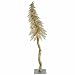 3' Pre-Lit Champagne Sparkling Fantasy Artificial Christmas Tree - Clear Lights
