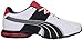 PUMA Men's Cell Surin Sneaker, White/Flamescarlet/Black, 10.5 D US