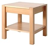 Pharao24 Beistelltisch Couchtisch Buche massiv