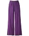 Apparel : Cotton gauze wide-leg pants
