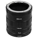 Fotodiox Nikon Macro Extension Tube Set Kit for Extreme Close-up, Fits Nikon D1, D2, D3, D3x,D3s, D100, D200, D300, D300s, D700, D40, D40x, D50, D70s, D80, D90, D3000, D5000, D7000
