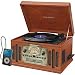 Crosley Musician Entertainment Center CR704 - Audio system - radio / CD / cassette / turntable - paprika