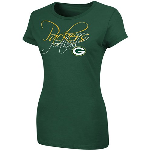 Green Bay Packers Women's Franchise Fit T-Shirt Small