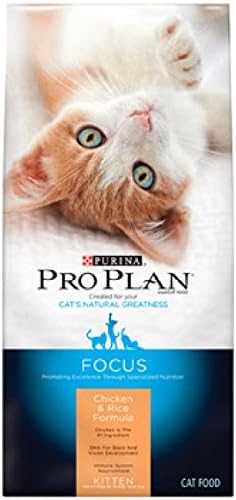 Proplan Kitten Food Recipes Salmon and Rice. 3 Week Old Kittens for 1 Year. Net Weight 1.59 Kg.