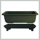 8 inch Bonsai Pot with Tray