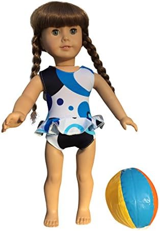 In-Style American Girl Doll Clothes Soccer Swimsuit Pajamas 3 Outfits Fits 18" Dolls