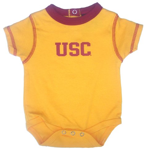 USC Trojans Infant Onesie 3 - 6 Months Team Colors