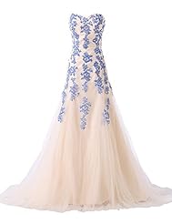 Strapless Acrylic/Satin/Tulle Mermaid Sweetheart Lace-Up Beaded Evening Dress/Prom Dress/Party Dress 