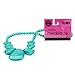 Bumkins Nixi Rocca Silicone Teething Necklace, Aquamarine