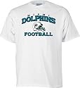 Miami Dolphins Stacked Helmet T-Shirt