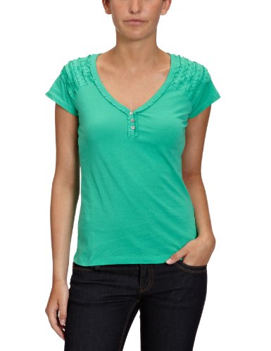 MEXX Damen T-Shirt, N1ME5049, Gr. 38 (M), Gr&uuml;n (441) Preisvergleich
