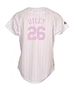 Chase Utley Philadelphia Phillies Women's White/Scarlet Replica Jersey