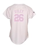 Chase Utley Philadelphia Phillies Women's Pink Replica Jersey (Medium)