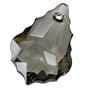 Swarovski Crystal Baroque Pendant 6090 22X15mm Black Diamond