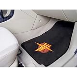 Golden State Warriors NBA 2-Piece Printed Carpet Car Mats (18x27")"