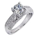 14K White