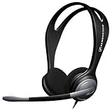 Sennheiser - PC131 - micro et casque double oreillette - Skype certified