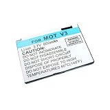  : PCMICROSTORE Brand Non-OEM Motorola Razr V3xx 3.7v 800mAh Li-ion Cellular Phone Replacement Battery