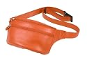 Lucrin - Orange leather Belt bag