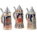 Beistle - 55514 - Beer Stein Cutouts- Pack of 12