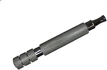 Shave Nation SUPERGRIP Shiny Stainless Steel handle