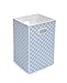 Folding Square Fabric Laundry Hamper or Storage and Toy Bin