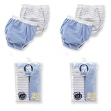 Gerber All In One Waterproof Training Pants - 4 Pack (2T (28-32 lbs), Boy's Colors)