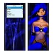 Blue Girl Design Decal Skin Sticker for Apple iPod nano 2G (2nd Generation) 2GB/ 4GB/ 8GB Player