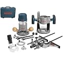 Bosch 1617EVSPKBP 2.25-Horsepower Combination Plunge and Fixed Base Router with Bonus Pack