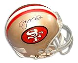 Autographed Joe Montana 49ers Throwback Mini Helmet