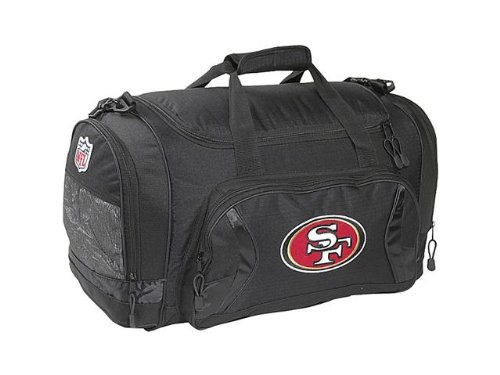 NFL San Francisco 49ers Flyby Duffle (Black)