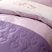 Hearts Bedspread 150x200 - Lilac Image