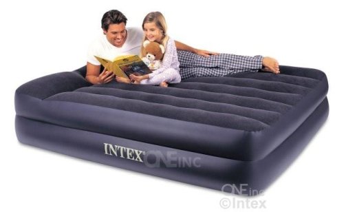66701 Midrise Queen raised Air Bed Mattress AIRBED with Pump