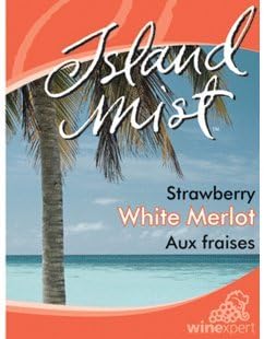 Island Mist Strawberry White Merlot Labels (30/Pack)