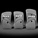 Momo Match Titanium Manual Pedal Kit pedals