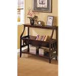 SAVE $54 - Cappuccino Finish Magazine Table Display Stand $64.99