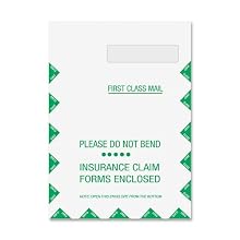 TOPS CMS Envelopes, Right Window, Self Seal, 9 x 12.5 Inches, 500 Count, White, (50992)