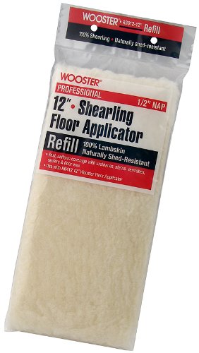 Wooster Brush RR612-12 Shearling Floor Applicator Refill 1/2-Inch Nap, 12-Inch