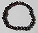 Natural Baltic Amber Adult Stretchable Bracelet/Anklet Cherry Colour Baroque By Amber Corner