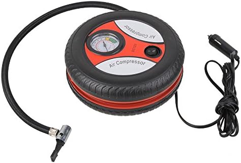 Mini Air Compressor Portable Pump 260 PSI Auto Car SUV Tire Tyre Inflator DC 12V