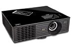 ViewSonic PJD5126 300-Inches 720i SVGA DLP Projector with 2700 ANSI Lumens,4000:1 Contrast Ratio,120Hz/3D-Ready, Integrated Speaker and Smart ECO - Black