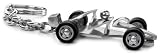 Produkt-Bild: Michael Schumacher Edelstahl-Schl&uuml;sselanh&auml;nger 700006/20/00