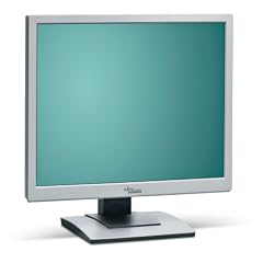 Fujitsu  Scenicview B17-5 43,2 cm (17 Zoll) TFT Monitor (Kontrast Dyn. 800:1, 5ms Reaktionszeit), wei� / beige