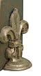 Fleur de Lis Cast Iron Doorstop