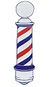 Barber Pole Decal