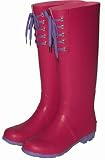 Town and country pink wellies