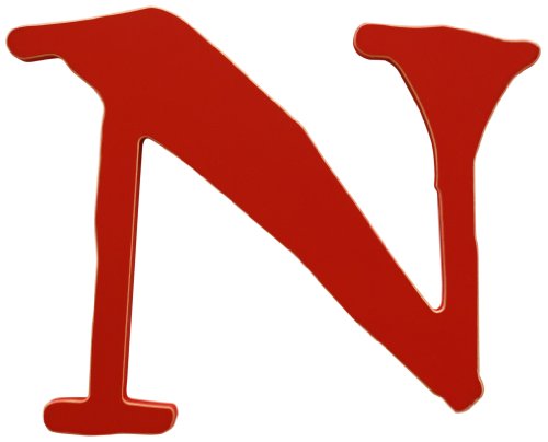 New Arrivals The Letter N, Rusty Red